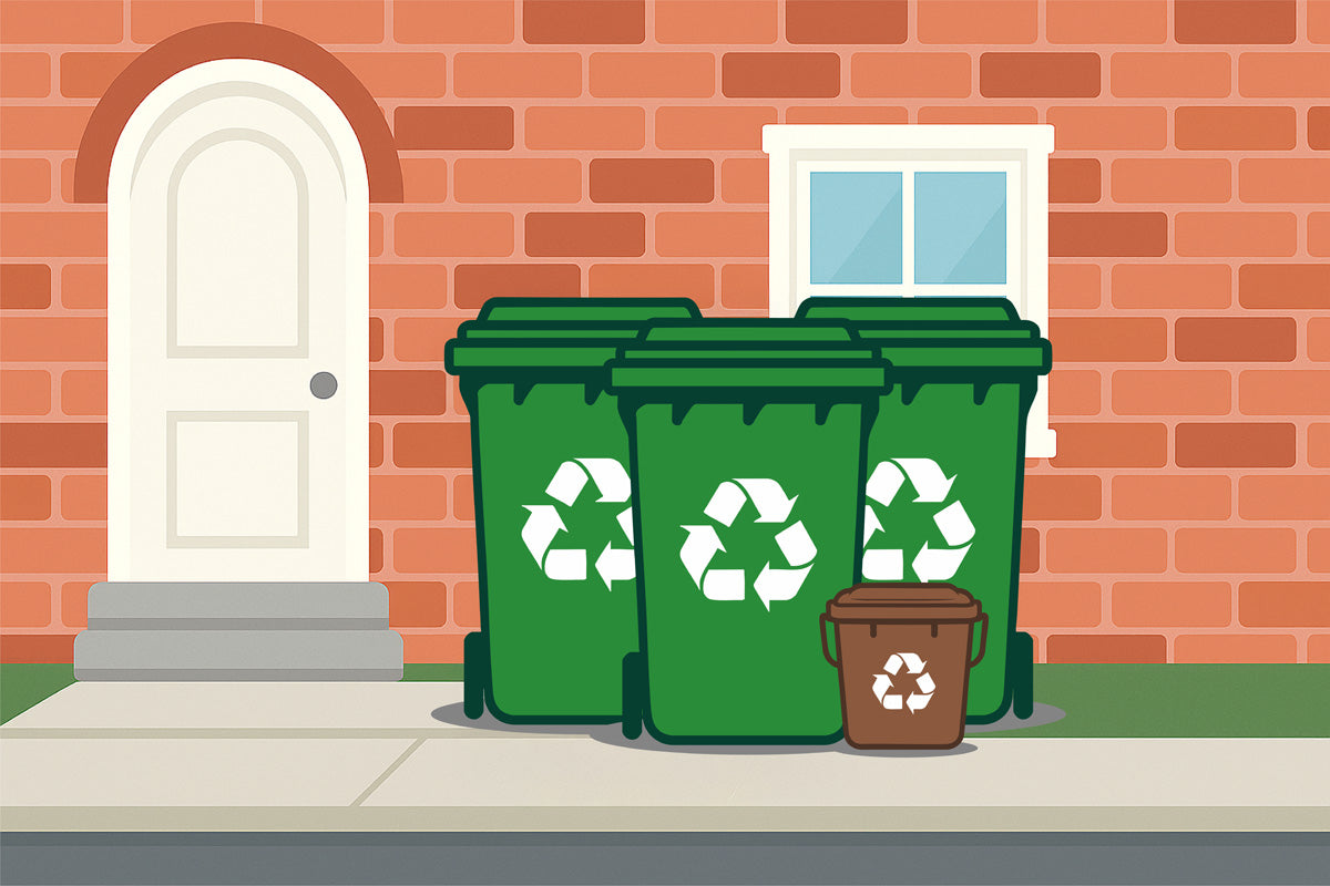 Three Bins and Caddy